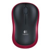 Logitech M185 RF Wireless Optical 1000 DPI Mouse - Red