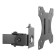Neomounts FPMA-D550NOTEBOOK 10-32" Full Motion Desk Mount Single Monitor Arm with Laptop Holder - Black