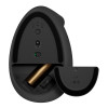Logitech Lift Vertical RF Wireless Bluetooth Optical 4000 DPI Ergonomic Mouse - Graphite