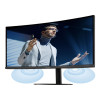 Viewsonic VA3420C 34" Curved IPS UWQHD USB-C Height Adjustable Monitor with Speakers