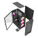 Vida Typhoon ATX ARGB Tempered Glass Gaming PC Case - Black