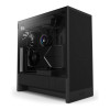 Refurbished - NZXT H5 Flow Tempered Glass Mid Tower Gaming PC Case - Black