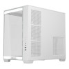 ASUS A32 PLUS ARGB Tempered Glass Dual-Chamber Mid-Tower Gaming PC Case - White