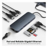 Hyper HyperDrive Next USB-C Dual 4K Docking Station With 140W Power