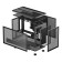 DeepCool CH260 Tempered Glass MicroATX Gaming PC Case - Black