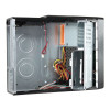 CiT S003B Slim Micro ATX or Mini ITX PC Case - Black