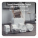 Hyper HyperJuice 70W USB-C GaN Safety Tested Travel Charger With 3 Ports - White