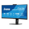 iiyama ProLite XCB3497WQSNPH 34" Curved Ultrawide QHD USB-C Monitor with Windows Hello Webcam and Microphone