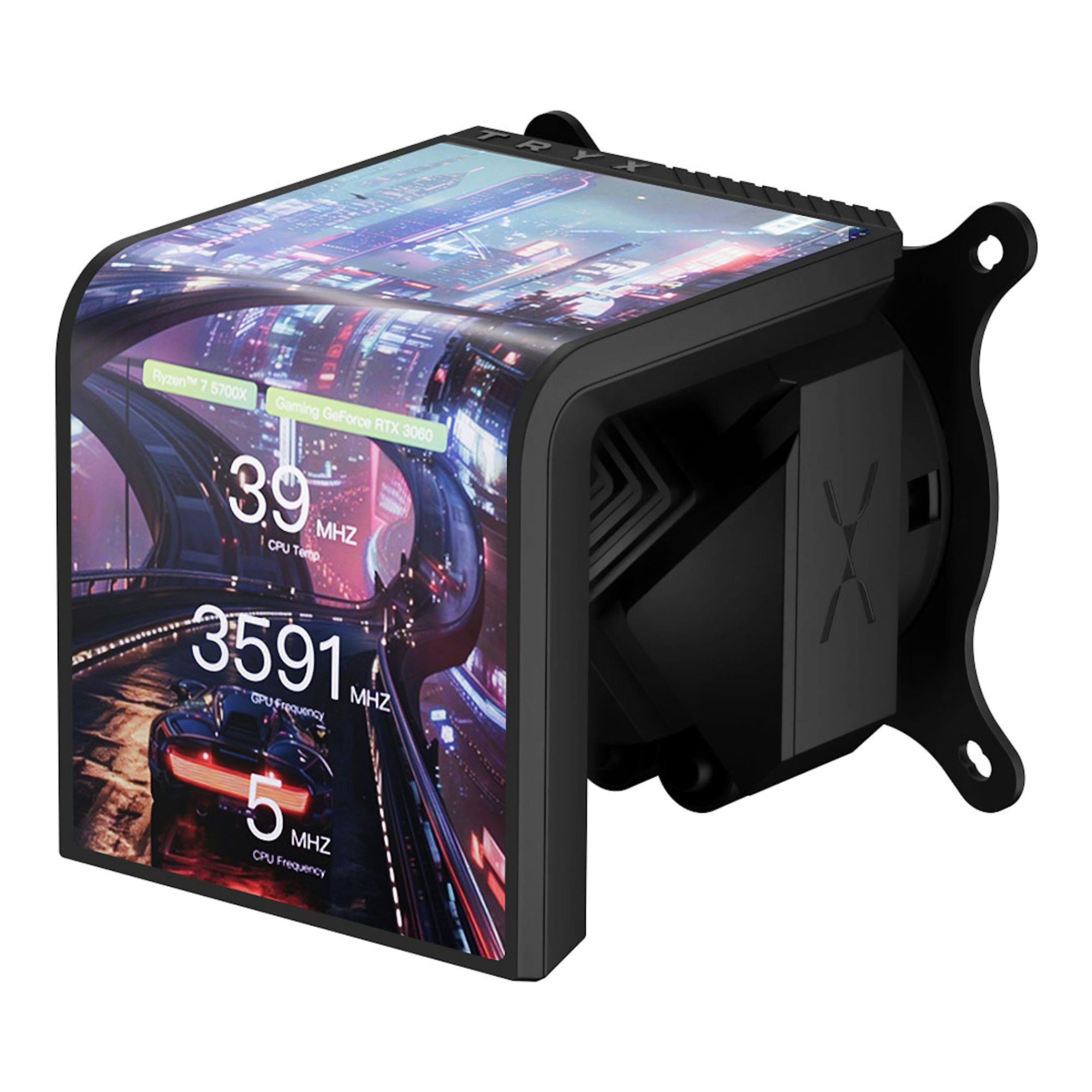 TRYX PANORAMA SE 360 ARGB AIO Liquid Cooler - Black