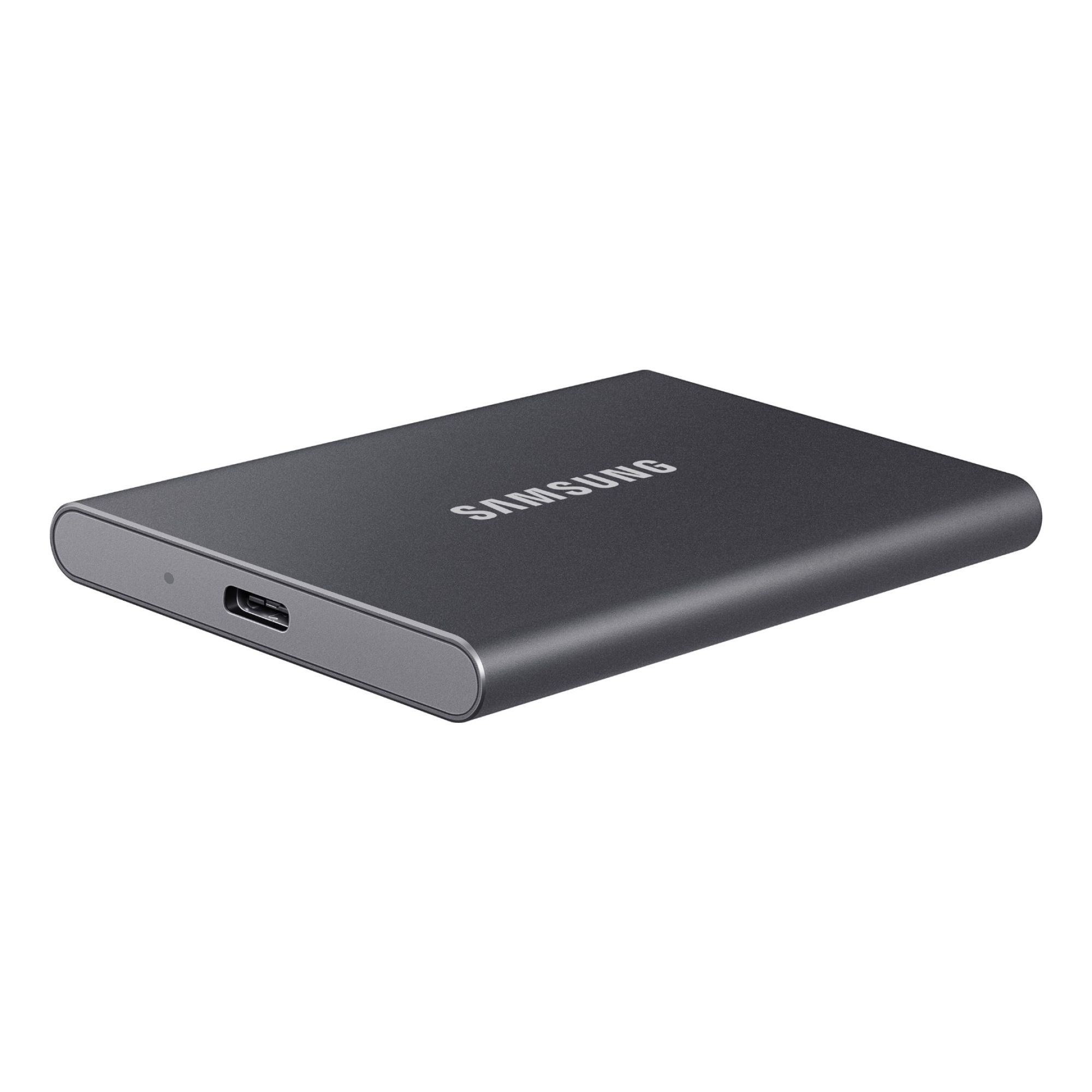 SAMSUNG T7 外付けSSD 2TB USB3.2 Gen2 10Gbps Samsung T7 2TB USB 3.2 Gen2 Type-C Portable SSD Grey