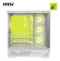 MSI MAG PANO 130R PZ ARGB Tempered Glass Mid Tower Gaming PC Case - White