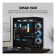 Corsair 3500X Tempered Glass Mid-Tower ATX Gaming PC Case - Black
