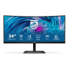 Philips 346E2CUAE 34" Curved WQHD 100Hz USB-C Height Adjustable Monitor