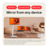 LG 32U889SA-W 32" IPS Ultra HD 4K Smart Touch Display Height Adjustable Smart Swing Monitor and Speakers
