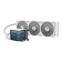 TRYX PANORAMA 360mm ARGB AIO Liquid CPU Cooler - White