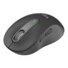 Logitech Signature M650 RF Wireless Bluetooth Optical 4000 DPI Mouse - Graphite