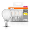 OSRAM LED Base 4 Watt E14 Warm White Bulb - Triple Pack