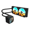 GIGABYTE GAMING 240mm Intel/AMD ARGB AIO Liquid CPU Cooler - Black