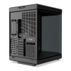 HYTE Y70 Panoramic Tempered Glass Mid-Tower ATX PC Case - Black
