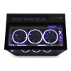 NZXT H9 Elite ARGB Tempered Glass Mid Tower PC Case - Black