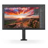 LG UltraFine Ergo 32UN880K-B.AEK 32" IPS 4K Ultra HD 60Hz 5ms Monitor with Height Adjustable and Ergonomic Stand