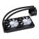 CiT Pro Glacier 240mm Black ARGB Infinity 4-Pin PWM AIO Liquid Cooler