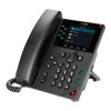 Poly VVX 350 6-Line IP Desktop Phone and PoE-enabled 3-way Call Capability