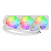 GAMDIAS AURA GL360 V2 White 360mm RGB All-in-One Liquid Cooler