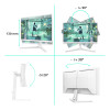 Philips Evnia 24M2N3201P 23.8" Full HD Fast IPS 260Hz 0.3ms HDR10 Height Adjustable Gaming Monitor