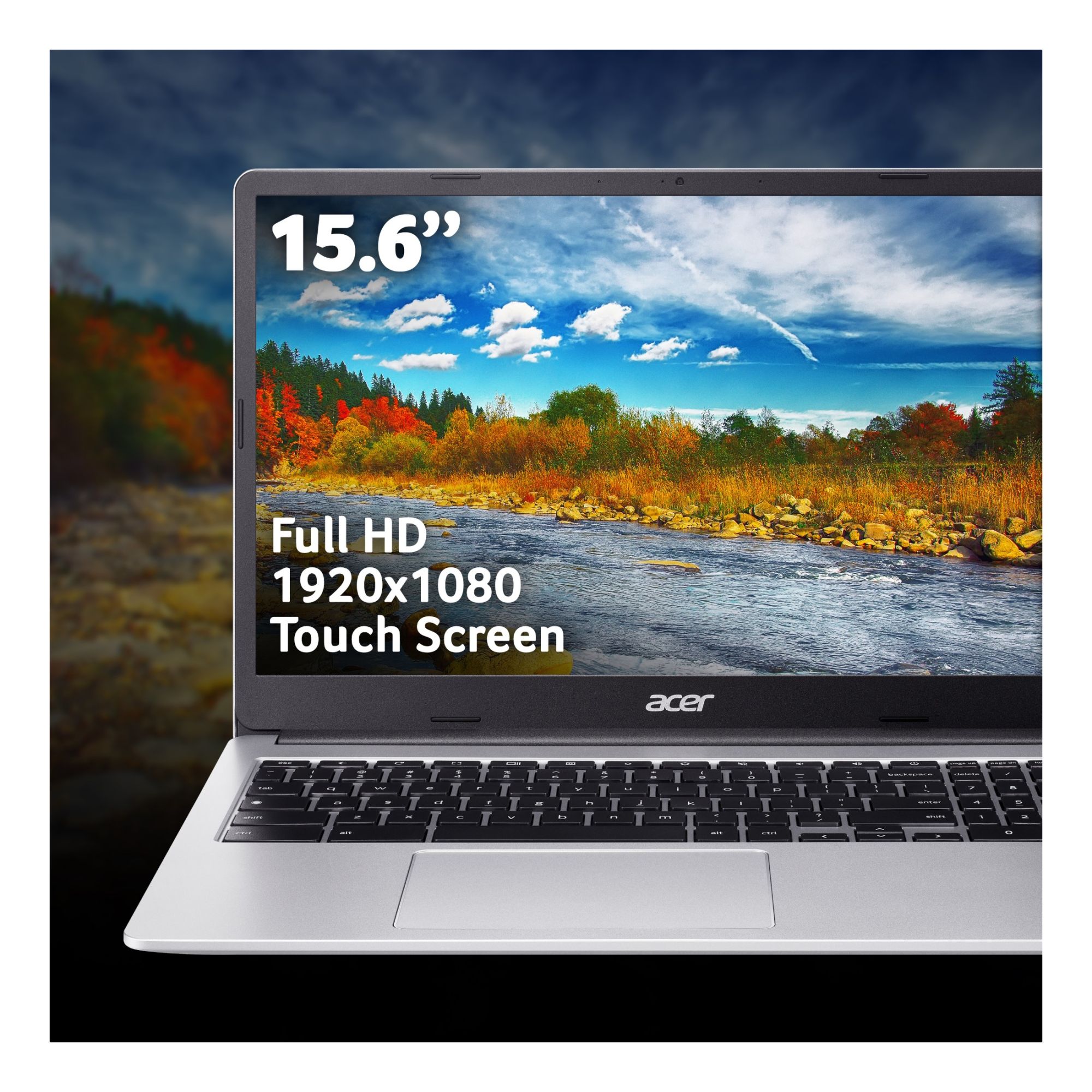 Acer ChromeBook 315 CB315-4HT NX.KBAEK.001 Intel N4500 Laptop