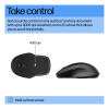HP 515 Ultra Fast Rechargeable Right-handed Wireless Multi SurfaceTracking 4000 DPI Mouse - Black
