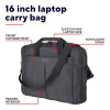 Trust Primo Carry Bag Case for 16" Laptop with Adjustable Shoulder Strap