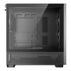 Antec Flux Wood Tempered Glass Mid Tower Gaming PC Case - Black