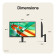 LG UltraFine 27U710B 27" 4K Ultra HD IPS 60Hz 5ms Height Adjustable Monitor
