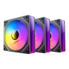 Antec Vision 120 ARGB Hydraulic Bearing Computer Case Fan 3 Pack - Black
