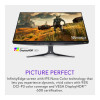 Dell Alienware AW2723DF 27" Fast IPS Quad HD 240Hz 1ms Freesync G-Sync compatible Gaming Monitor