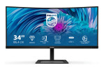 Philips 346E2CUAE 34" Curved WQHD 100Hz USB-C Height Adjustable Monitor