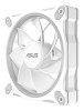 ASUS Prime MR120 ARGB 120mm Reverse PC Fan - White