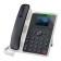 Poly Edge E100 PoE-enabled NoiseBlockAI Acoustic Fence Wired IP Desk Phone - Black
