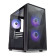 Tecware Forge M2 Mini Tower Micro-ATX ARGB Gaming PC Case - Black