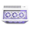 NZXT H9 Elite Midi Tower Mini-ITX, Micro-ATX, ATX RGB White Stainless PC Case