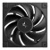 DeepCool FD12 120mm PWM PC Case Fan - Black