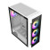 CiT Destroyer White ATX Gaming PC Case - White