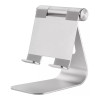Neomounts DS15-050SL1 Universal Foldable Tablet & Smartphone Up to 11" 90° Tilt Aluminium Stand - Silver