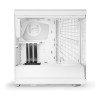 HYTE Y40 Mid Tower Panoramic Tempered Glass Gaming Case - Snow White