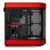 HYTE Y60 Dual Chamber Mid-Tower ATX Panoramic Tempered Glass Gaming PC Case - Red/Black