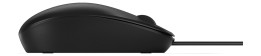 HP 128 3 Buttons Wheel Scrolling Ambidextrous Laser Wired Mouse