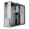 CiT S014C Slim Mini-Tower Micro-ATX Desktop PC Case with 300W Power Supply - Black