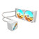 GIGABYTE GAMING 240 ICE Intel/AMD ARGB AIO Liquid CPU Cooler - White