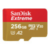 SanDisk Extreme 256GB UHS-I Class3 microSDXC Memory Card - Red